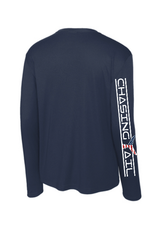 Performance Long Sleeve Navy w/ American Tail