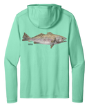 Performance Light Weight Hoodie Sea Foam Green / Speckled Trout
