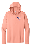 Performance Light Weight Hoodie Soft Coral w/ Big Eye Toro Print