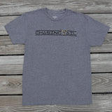 Tri-Blend Short Sleeve Heather Gray w/ Camo Tail