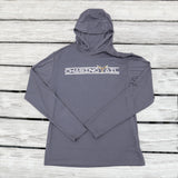 Performance Light Weight Hoodie Graphite w/ Camo Tail - Unisex