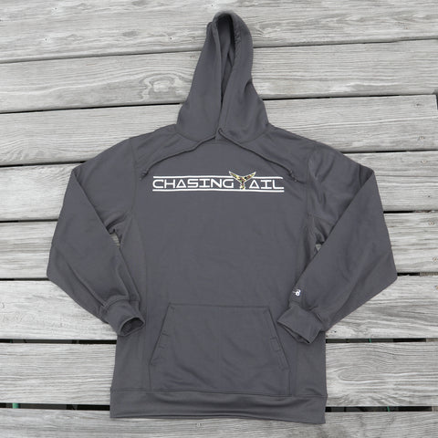 Performance Hoodie Graphite w/ Camo Tail