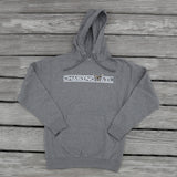 Bi-Blend Hoodie Gray w/ Camo Tail