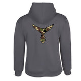 Performance Hoodie Graphite w/ Camo Tail