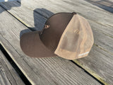 American Leather Patch - Brown/Tan Snap Back Hat
